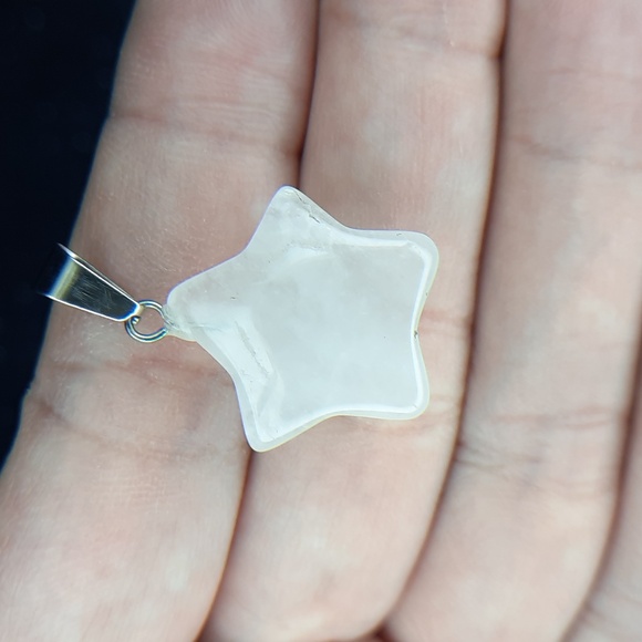 Hand Crafted Jewelry - $💲$ Quartz Star Pendant #2